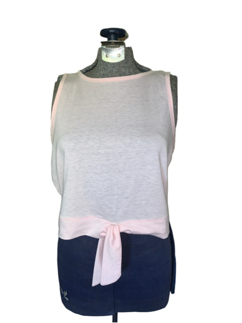 Women's wildfox Pink Tie-Front Tank Top Size S